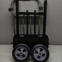 Folding Hand Truck Dolly - 600 LB Capacity, Heavy-Duty Wheels and Compact Design for Moving Heavy Loads in Warehouses, Offices, Homes, and Shopping
