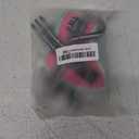 voopet Service Dog Harness, Emotional Support Pet Vest Harness, Reflective Breathable and Adjustable No-Pull ESA Dog Harness for Small Medium Large Dogs (with 4 PCS Removeable Tags) (Small (Pack of 1), Fushia_Turquoise)