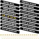 Daifunli 18 Pack Funny Bachelor Party Sashes Groomsmen Team Groom Sash Groom to Be Decorations for Bachelor Bachelorette Party Favors Accessories Gifts