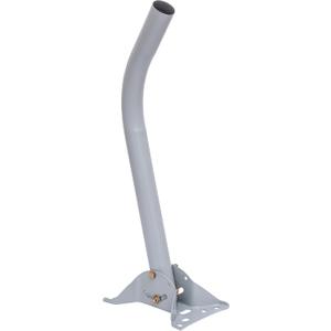 Adjustable Satellite Dish Antenna Mount for Roof or Wall Installation, Tripod, TV Antenna Mast, Weatherproof J Pole Mounting Bracket, Hardware Included