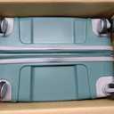 Samsonite Freeform Hardside Expandable with Double Spinner Wheels, Sage Green, Checked-Medium 24-Inch