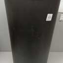 Umbra Vento Kitchen Trash Can, Open Top Bin, 16.5 Gallon, Black/Nickel