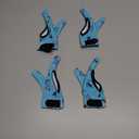 4pcs Thumb Sucking Guard Gloves Kids Anti Thumb Sucking Glove Chewy Compression Thumb Sucking Stop Nail Biting Finger Biting Glove for Kids Thumb Guard for Ages 5-12 (One Size)