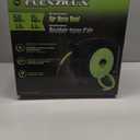 Flexzilla Retractable Enclosed Plastic Air Hose Reel, 3/8 in. x 50 ft., Heavy Duty, Lightweight, Hybrid, ZillaGreen - L8250FZ