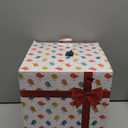 Ottsuls Solar Bird Feeder for Outdoors Hanging, Metal Wild Cardinals Garden Lantern with S Hook, Weatherproof and Water Resistant Birdfeeders as Gift Idea for Women Mom Grandma Bird Lovers (Bronze) (8"x8", Brown)