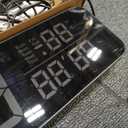 15.2" Digital Scoreboard Clock with Countdown Timer, Variable LED Color, Tabletop Electronic Scoreboard with Remote, Score Keeper for Games/Corn Hole/Volleyball/Table Tennis Sports