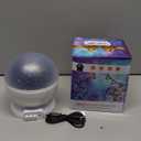 Star Projector Night Lights for Kids, Fun Gifts for 1-4-6-14 Year Old Girl and Boy, Projection Lamp for Kids Bedroom Ceiling, Stars and Moon for Child Asleep Peacefully (White)