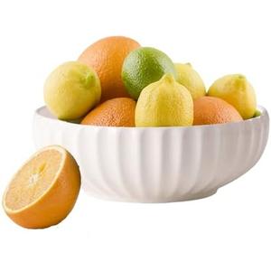 Opeikla Ceramic Fruit Bowl for Home Kitchen Decor, 10" Large Fruit Basket, Decorative Fruit Storage for Table Countertop, Fruit and Vegetable Holder