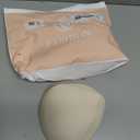 Bra Pads Inserts 3 Pairs, Bra Pads Sewn Padded for Sports Bra A/B/C/D Cup Beige or Black, Green or Grey or Pink Optional (Beige, XL)