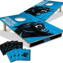 YouTheFan NFL 2 x 3 Wood Cornhole Game with Logo Bags (Team Colors)