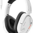 NUBWO HG04L Gaming Headset for PS5/PS4, Xbox Series X|S/Xbox One, Switch  250g Lightweight, Clear Unidirectional Mic, Soft Memory Earmuffs, 3.5mm Jack for Gaming & Work (White)