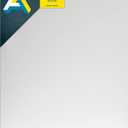 Art Alternatives Economy Cotton Stretched Canvas, White