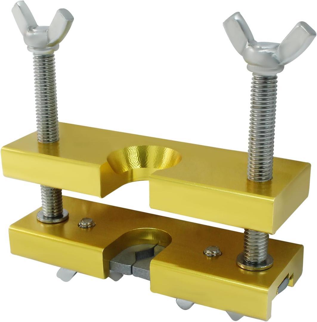 1 Pack Adjustable Mouthpiece Puller Tool, Professional Gold Mouthpiece Remover Aluminium Tool, Trombone Horn Repair Tools for Brass Wind Instruments Musicians