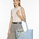 Tote Bag for Women Shoulder Purses Hobo Handbag Top Handle Bag (Blue Bayoux)