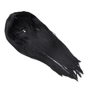 Natural Look Black Long Straight Wig Fashion Wig for Women Cosplay Supplies Soft Comfortable Hair Accessory