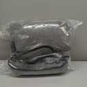 Zentavio Area Rugs for Living Room Small Carpet for Bedroom 3x5 Bedside Washable Soft Fluffy Shag Aesthetic Plush High Pile Throw Rug for Nursery Kids Room Dorm Room Tie-Dyed Black Grey