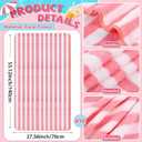 Reallnaive 50 Pcs Bachelorette Pool Party Favors Set for Women 10 Guest Pink Jelly Tote Bags Heart Sunglasses Quick Dry Towels Inflatable Drink Holders Sun Visor for Bridal Shower Beach Party Supplies