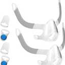 2-Pack F20 Frame for AirFit F20 Full-Face Mask - Includes 2 Frame, 4 Clips - Snug Fit, Comfortable Design - Compatible with AirFit F20