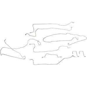 Dorman 919-101 Stainless Steel Brake Line Kit Compatible with Select Chevrolet/GMC Models (OE FIX)