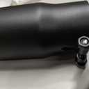 2.5 inch Inlet Exhaust Tip, 3" Outlet 6" Overall Length Stainless Steel Exhaust Tail Pipe, Bolt-On, Polished Tailpipe, Black (Fit for Tailpipe Outlet is 2.5", must OD not the ID)