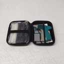 Mini Stitch Gun for Clothes, Mini Clothing Stitch Gun Speedy Cloth Fixer, Quick Cloth Sewing Stitch Gun, NIFUYOP Tagging Gun Kit with 2500 Black & 2500 White Fasteners, 6 Needles and Hard Case