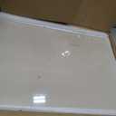U Brands White Cork Board 20 x 30, Framed Linen Bulletin Board, Pin Board
