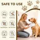 4 x Pet Glove Wipes for Dogs and Cats, Rinse-Free Dog Grooming Wipes, Fragrance-free Hypoallergenic Deodorizing Wipes, Ultra-Thick, For Pets Cleaning, Post-Operative Care, Daily Grooming and Travel 20 PCS