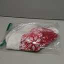 Christmas Tree Skirt, 32 Inch Red Velvet Tree Skirt with Snowflakes Patterns, Indoor Christmas Decorations