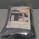 Magnetic Insulated Door Curtain Fits 30"x80" Doors - Thermal Door Cover for Winter with Clear Window, Window Insulation Kit & Doors Draft Stopper to Keep Cold Air Out for Front Doorway Home - Gray