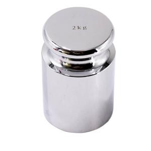 Calibration Weight 2000 Gram M2 Class Chrome Scale Balance Calibration Weight for Digital Scale, Pocket Scale 2KG