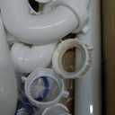 Kitchen Sink Drain Kit,1-1/2,for Most Kitchen Sink Drain Repair Kit and Bathroom Sink Drain Kit, Kitchen Sink P Trap Drain Kit 1 1/2 for Sink Plumbing Kit, Completed Sink Pipe Replacement Kit