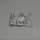 5 Pack 90 Degree Elbow Hydraulic Adapter Fittings: 1/2" JIC Male x 1/2" NPT Male, with Protection Cover Hydraulic Hose Crimp Connectors