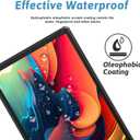 For URAO C107 Tablet 10.1 Inch Android 15 Screen Protector, 9H Hardness, Anti-Scratch,10.1 Inch Android 16 15 14 Upgraded Tablet Tempered Glass, [9.09'' x 5.70'', 231mm x 145mm], 2 Pack