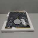 FENNIO Vanity Mirror with Lights, 12" x 16" Lighted Makeup Mirror with Smart Touch Control, 3 Color Modes & Brightness Adjustable, LED Makeup Mirror with 10X Magnification, Square Gold