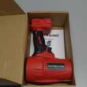 Cordless Leaf & Dust Blower Compatible with Milwaukee 18V Battery, 30,000 RPM Jet Fan with Brushless Motor, Handheld Air Blower for Car Drying, Lawn Care, Home Cleaning (Tool Only)