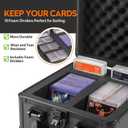 JoyHood Graded Card Storage Box, Top Loaders Storage Boxes, PSA Card Slab Holder Storage Case for Trading Cards & Sports Cards