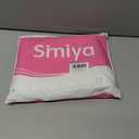 SIMIYA Tank Tops for Women Ribbed Sleeveless Racerback Summer Basic Cami Top Shirt Round High Neck Slim Fitted Blouses (White)