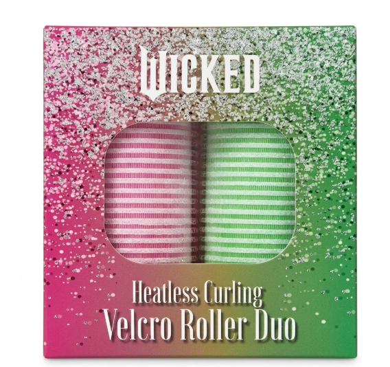  Brand New Wicked Heatless Curling Hook & Loop Roller Duo Universal City Studios - Pack of 4