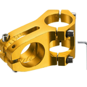 31.8mm Bike Stem 45mm Aluminum Alloy Bicycle Handlebar Stem with Hex Wrench for Mountain Road Bike BMX MTB Cycling, Sand Gold