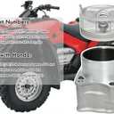 Tupo TRX500S-92 Cylinder Kit Liquid-Cooled Compatible with Honda TRX500 Rubicon 500 2015-2019 / TRX 500 Foreman 500 2012-2019 / SXS 500 M2 Pioneer 500 2015-2021, Top End Rebuild Kit
