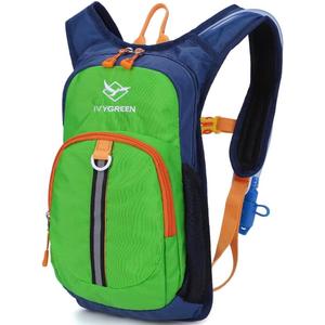 Ivygreen Kids Hydration Backpack, Hiking Backpack for Boys or Girls with 1.5L Water Bladder (Small)