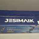 Pool Vacuum for Above Ground Pool, JESIMAIK 18.5 GPM Powerful Suction Handheld Pool Vacuum, 60min Runtime,Telescopic Pole Cordless Pool Vacuum for Above/Inground Pool, Spas, Hot Tubs Cleaning