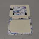 Famavala Case Cover for 7"/6.8" Kindle Paperwhite Signature Edition (12th/11th Generation, 2024/2021 Release) and Kindle Colorsoft Signature Edition 1st Gen (Blue Floral)