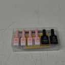 Beetles Jelly Gel Nail Polish Set, 4 Colors Milky White Nude Pink Sheer Brown Gel Polish Kit Nail Concealer Translucent Effect Soak Off Uv French Nail Art Gift for Women Ultimate Monochrome Collection