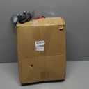 Mrrihand Christmas Tree Storage Bag, Large Artificial Anti-Tear Heavy-Duty 600D Oxford Cloth Xmax Christmas Tree Storage Box with Rolling Wheels, Christmas Tree Storage Container (Grey&Red, 9Ft)