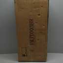 RUSTOWN Farmhouse Wall Storage Cabinet with Two Barn Door, Rustic Mounted Medicine Cabinet with Adjustable Shelf and Towel Bar, 3-Tier Wood Cabinet for Kitchen, Bathroom, Living Room (Dark Walnut)