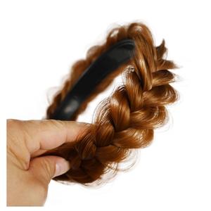 TOECWEGR Braided Headband WithTooth Wide Braid Messy Hair Hoop WomenFashion Hair Accessories (coppery) TOECWEGR Braided Headband WithTooth Wide Braid Messy Hair Hoop WomenFashion Hair Accessories (coppery)