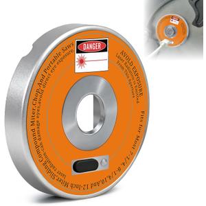 Rechargeable Miter Saw Laser Guide, Type-C Fast-Charging Metal Laser Guide Wheel, High-Precision Red Laser Line, for 7-1/ 4", 8", 10" & 12" Miter & Portable Saws