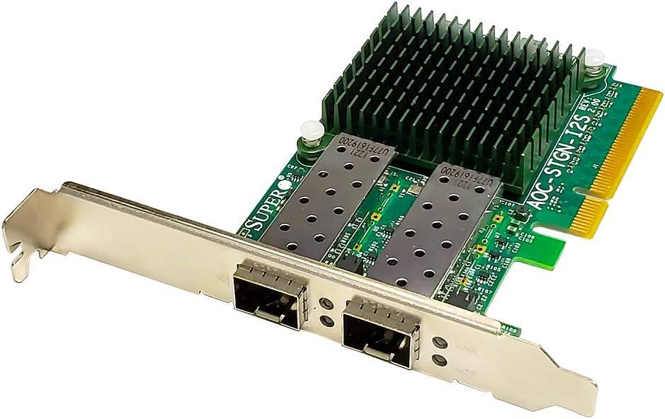 Supermicro The Ultimate Dual-Port 10 Gigabit Ethernet Controller with The Flexibility and S (AOC-STGN-I2S)
