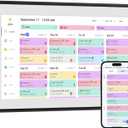 Smart Digital Calendar, 10.1" HD Smart Touch Screen Home Interactive Electron Calender WiFi Planner,Meal Schedule, Duty Chart,Achievement Rewards- Built-in Digital Photo Frame Function